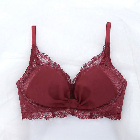 【新発売】Feliture極ふわブラ シフォンビッグリボン -ブラ&ショーツセット- 2set