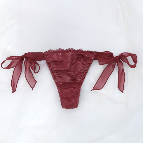 【新発売】Feliture極ふわブラ シフォンビッグリボン -ブラ&ショーツセット- 2set