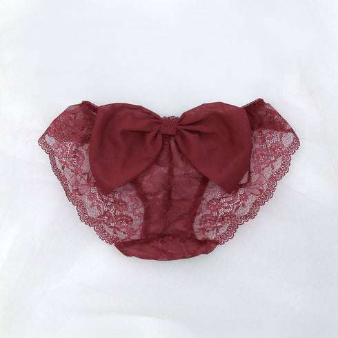 【新発売】Feliture極ふわブラ シフォンビッグリボン -ブラ&ショーツセット- 2set