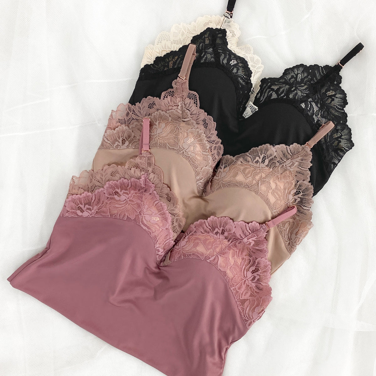 SALE】Feliture極ふわキャミ -3set-