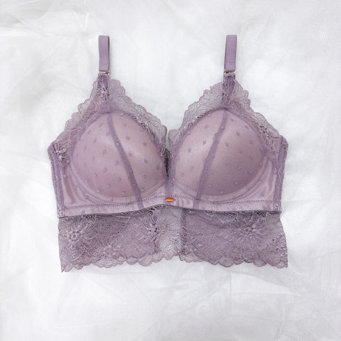 Feliture極ふわブラ ミニョンレーシー -ブラ&ショーツセット-