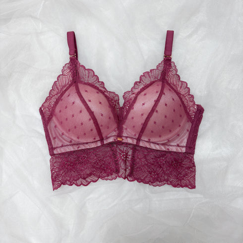 Feliture極ふわブラ ミニョンレーシー -ブラ&ショーツセット-