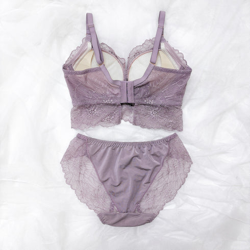 Feliture極ふわブラ ミニョンレーシー -ブラ&ショーツセット-
