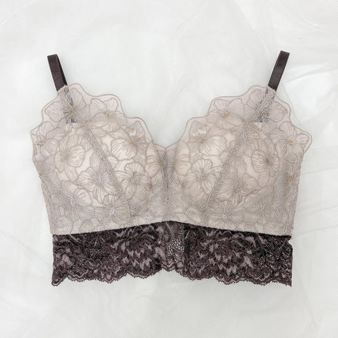 【新色追加】ふわっと盛れる 花束スフレブラ ブラ単品