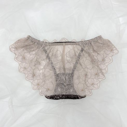 【新色追加】ふわっと盛れる 花束スフレブラ ショーツ単品