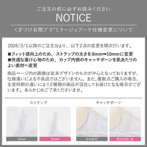 【数量限定】Glitter Bra Set