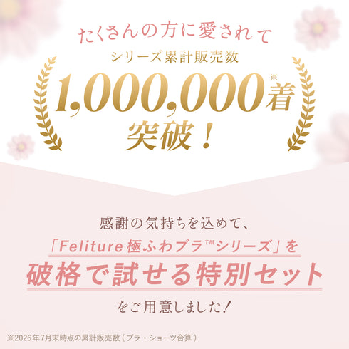 【8/23(日)まで】Feliture極ふわブラ Anniversary Box【+1無料プレゼント対象外】