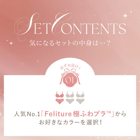 【8/23(日)まで】Feliture極ふわブラ Anniversary Box【+1無料プレゼント対象外】