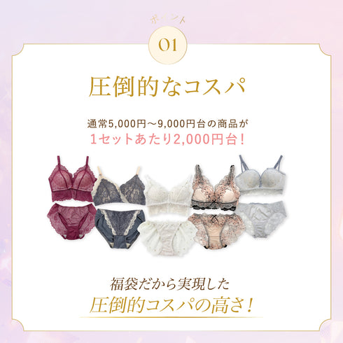 【価格崩壊セール】おまかせHappyBag -5set-