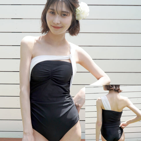 ワンショルベルトスイムウェア