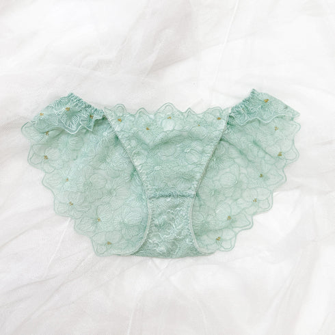 【新色追加】ふわっと盛れる 花束スフレブラ ショーツ単品