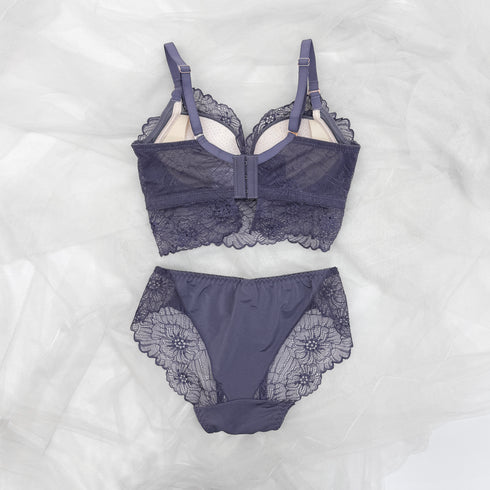 Feliture極ふわブラ ミニョンレーシー -ブラ&ショーツセット-