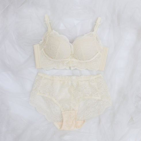 【新作】セラフィーヌレースリボンブラセット