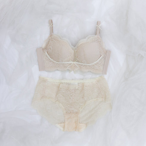 【新作】セラフィーヌレースリボンブラセット