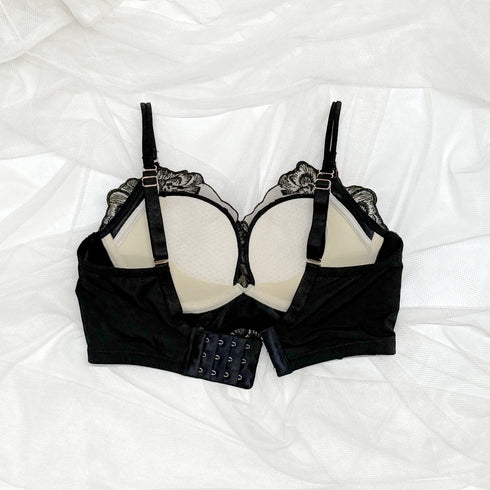 Feliture極ふわブラ グレースフラワー -ブラ&ショーツセット- 2set