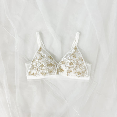 グロッシーステッチブラセット