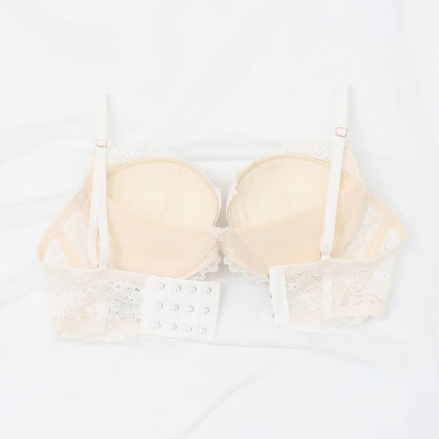 【BIGSALE】【新発売】くぎづけ谷間ブラ ルナローズ -ブラ&ショーツセット-