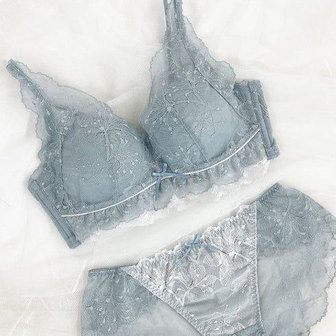 ぷるんっに惚れる 初恋ブラ -ブラ&ショーツセット- 2set