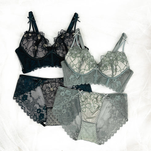 エレガントリッチフラワーブラセット