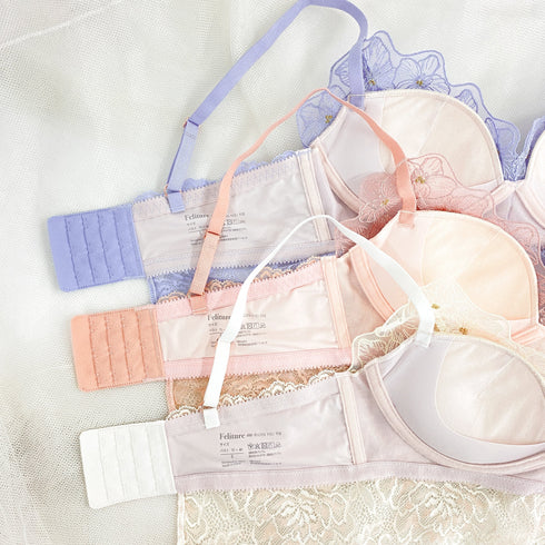 【新色追加】ふわっと盛れる 花束スフレブラ ブラ単品