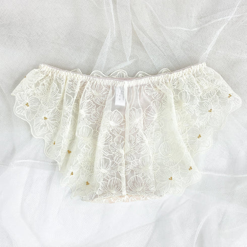 【新色追加】ふわっと盛れる 花束スフレブラ ショーツ単品