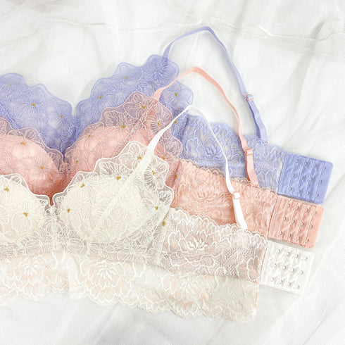 【新色追加】ふわっと盛れる 花束スフレブラ ブラ単品