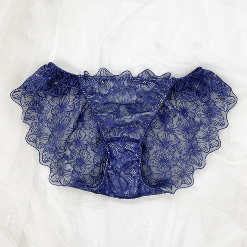 【新色追加】ふわっと盛れる 花束スフレブラ ショーツ単品