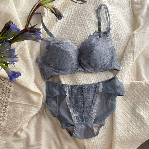 フローラルレースブラセット