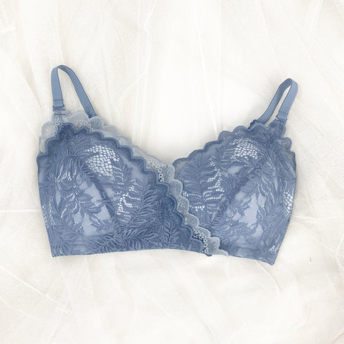 【グラマーサイズ】Feliture極ふわブラ -Leafブラ&ショーツセット- 2Set