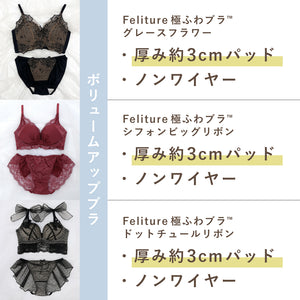 楽ちんノンワイヤーの盛りブラセット Ver.2