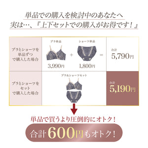 【新色発売】Feliture極ふわブラ ブラ単品