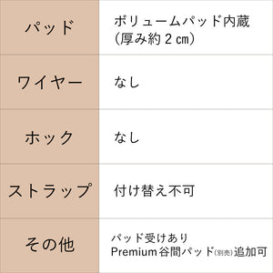 【10/13までの特別価格！】Feliture極ふわナイトブラ -4+1set-