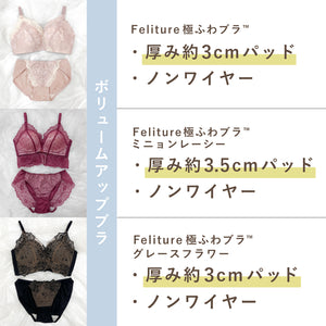 【Instagram限定】極ふわブラComplete Set -3set-【お楽しみ抽選会特典対象外】