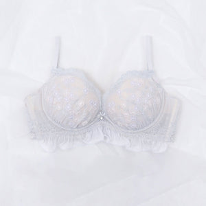 【BIGSALE】【新発売】くぎづけ谷間ブラ ミラージュブーケ -ブラ＆ショーツセット- 3set