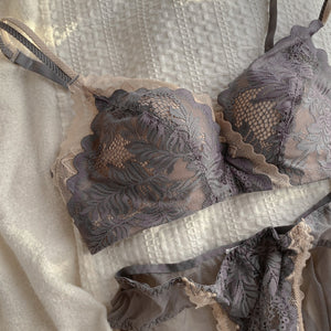 フローラルレースブラセット