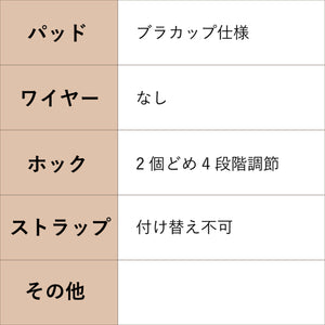 リッチシースルーブラセット
