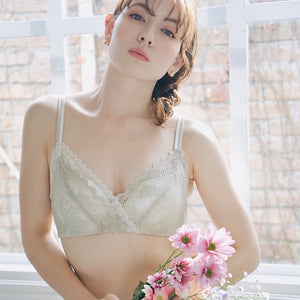 フローラルレースブラセット